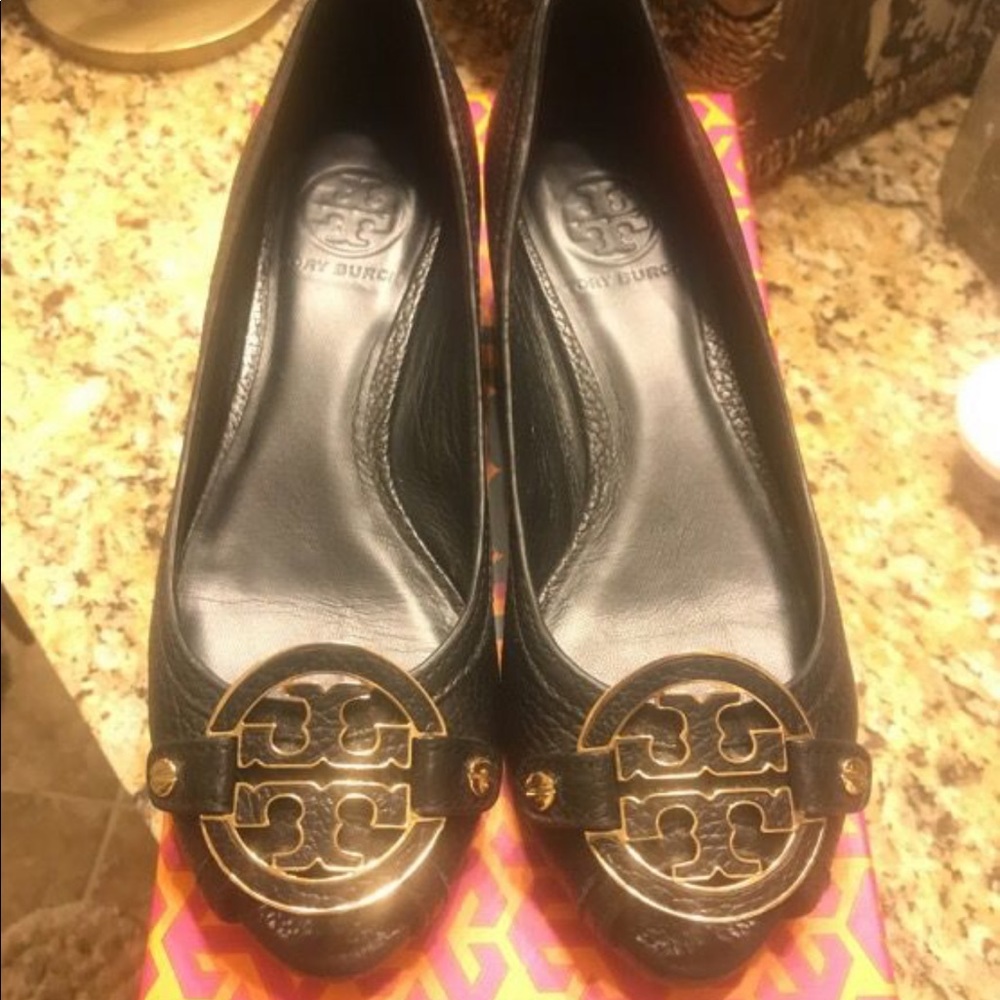 Tory Burch Amanda open toe Demi wedge